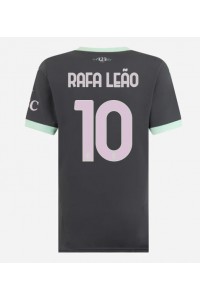 AC Milan Rafael Leao #10 Fotballdrakt Tredje Klær Dame 2024-25 Korte ermer